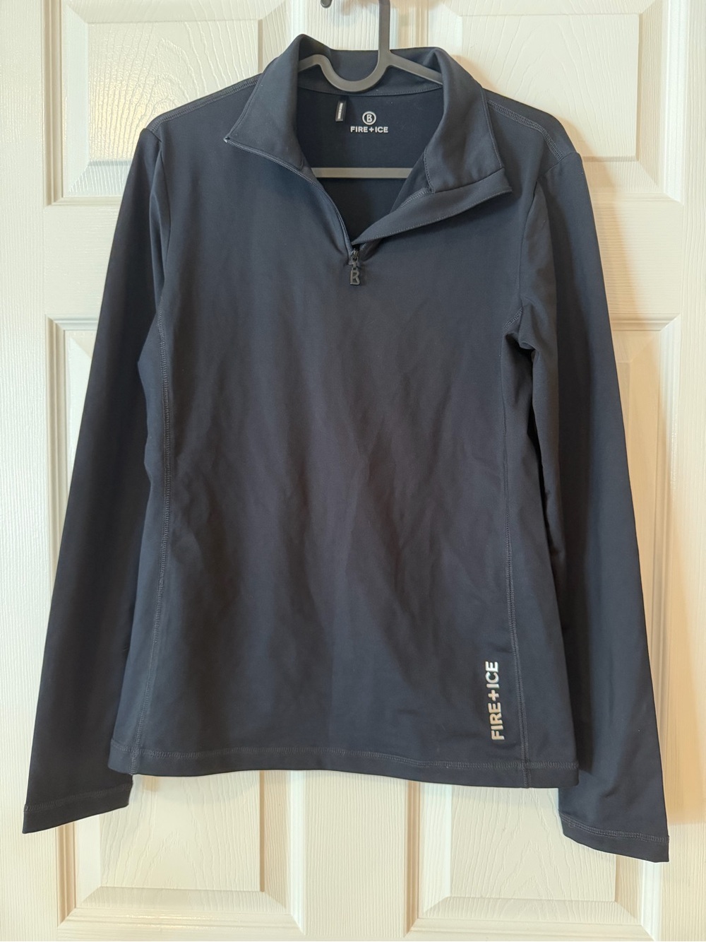 Bogner Fire + Ice Women's Long-Sleeve Quarter-Zip Sweater Small Black